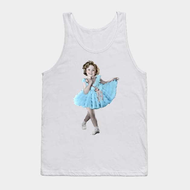 Shirley Temple Frills Tank Top by RetroSalt